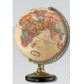 Sierra Antique Ocean Desk Globe w/ Brass & Metal Base